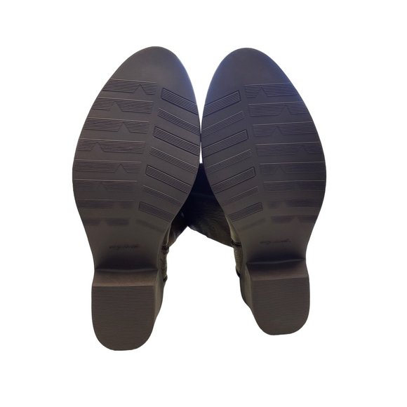 Easy Street Women’s Luella Tall Boot Brown Embossed 10M - Picture 8 of 9